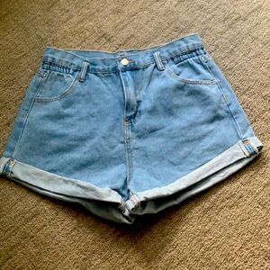 brand new jean shorts